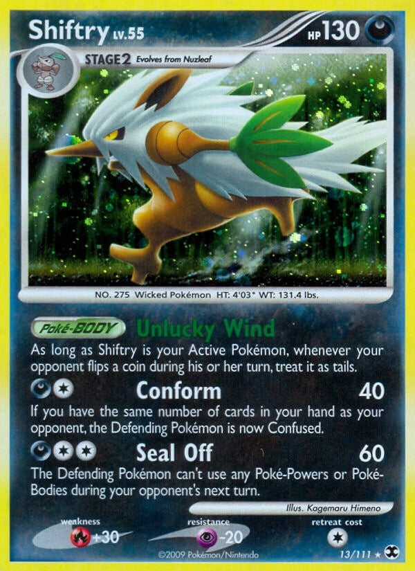 Image for Shiftry (13/111) [Rising Rivals]