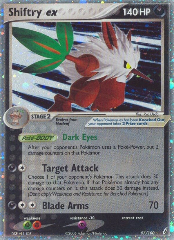 Image for Shiftry ex (97/100) [Crystal Guardians]
