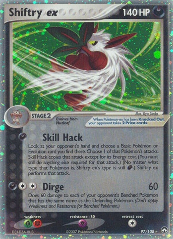 Image for Shiftry ex (97/108) [Power Keepers]