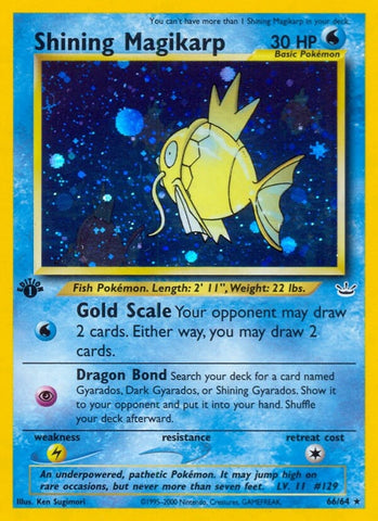 Image for Shining Magikarp (66/64) [Neo Revelation]