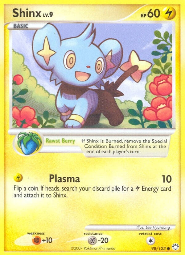 Image for Shinx (98/123) (Mysterious Treasures) - Pokemon