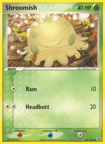 Image for Shroomish (63/106) - Pokemon