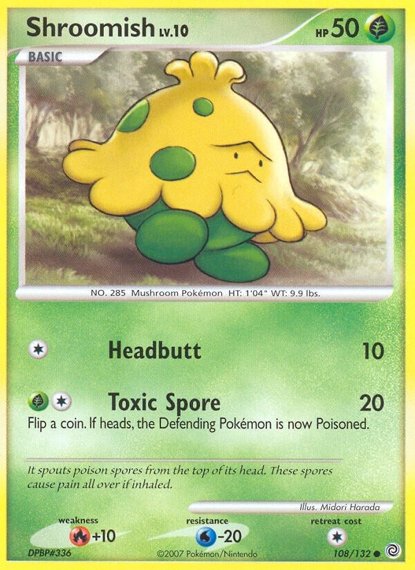 Image for Shroomish (108/132) [Secret Wonders]