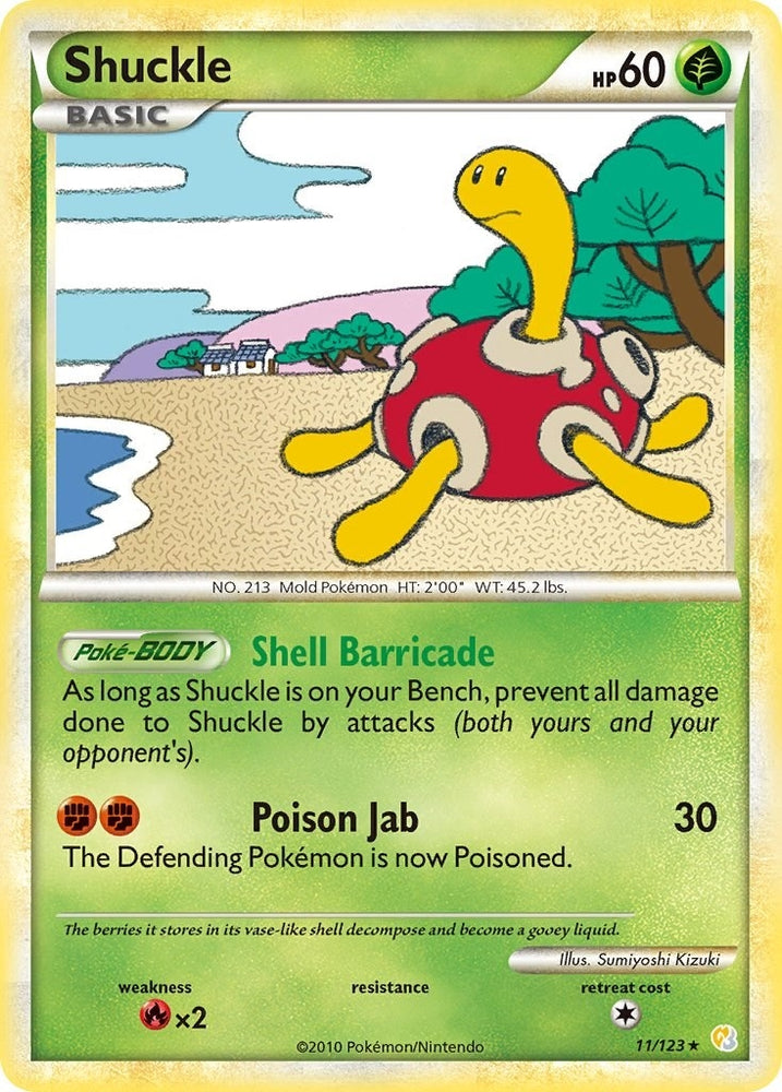 Image for Shuckle (11/123) [HeartGold SoulSilver]