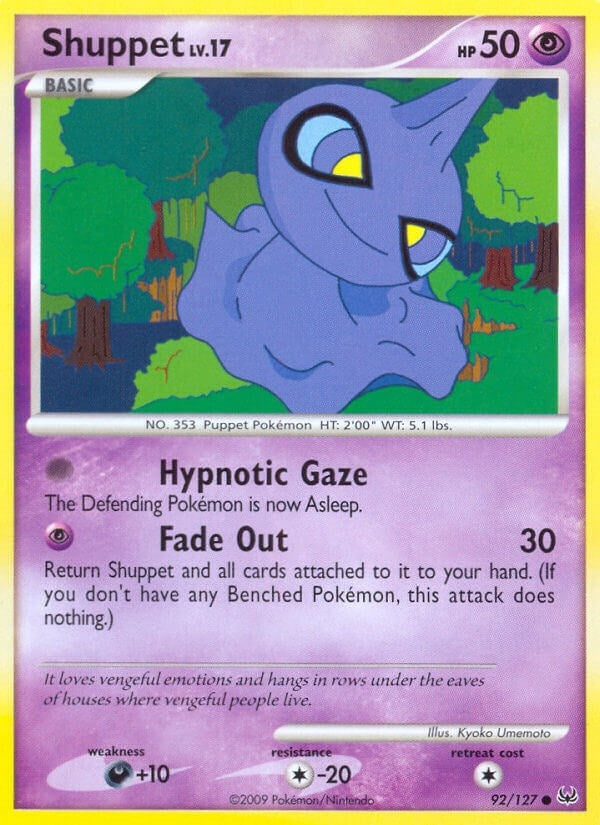 Image for Shuppet (92/127) [Platinum]