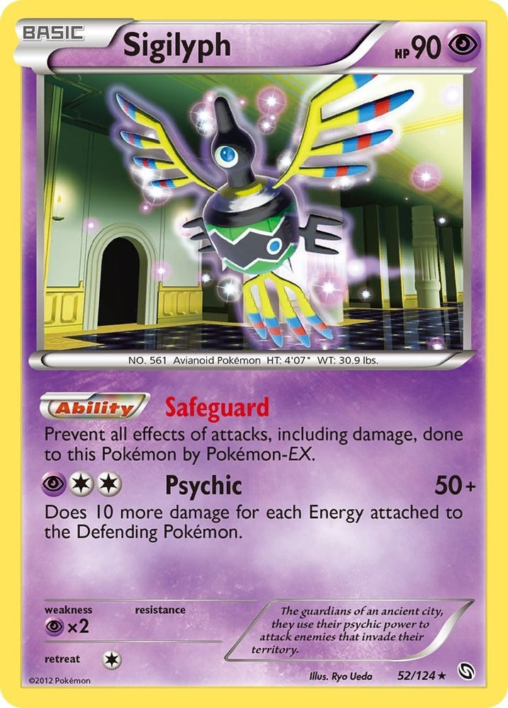 Image for Sigilyph (52/124) [Dragons Exalted]