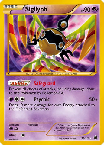 Image for Sigilyph (118/116) [Plasma Freeze]