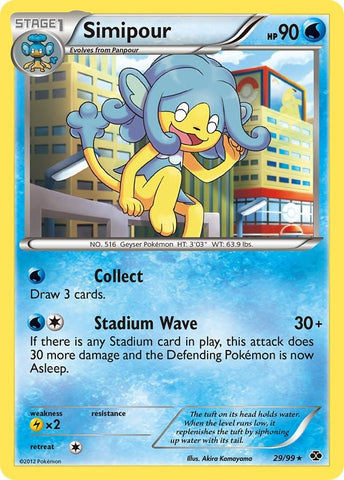 Image for Simipour (29/99) - Pokemon