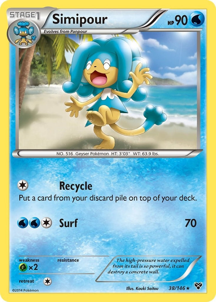 Image for Simipour (38/146) [XY Base Set]