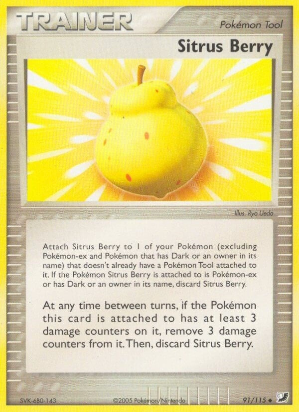 Image for Sitrus Berry (91/115) [Unseen Forces]