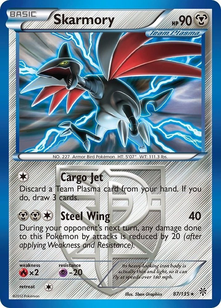 Image for Skarmory (Team Plasma) (87/135) [Plasma Storm]