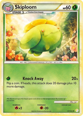 Image for Skiploom (51/123) - Pokemon