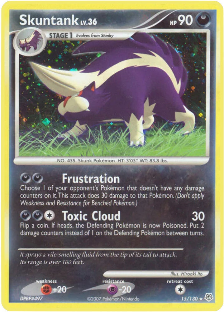 Image for Skuntank (15/130) - Pokemon