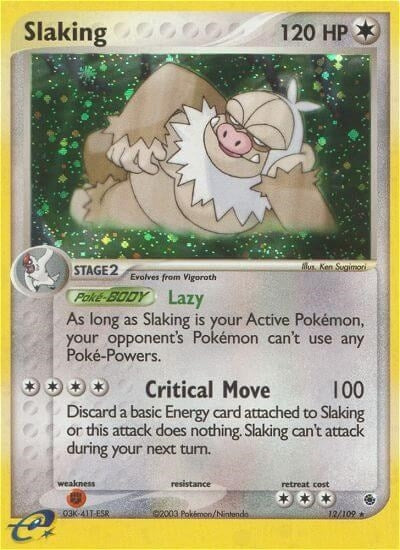 Image for Slaking (12/109) [Ruby and Sapphire]