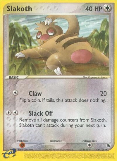 Image for Slakoth (45/109) [Ruby and Sapphire]