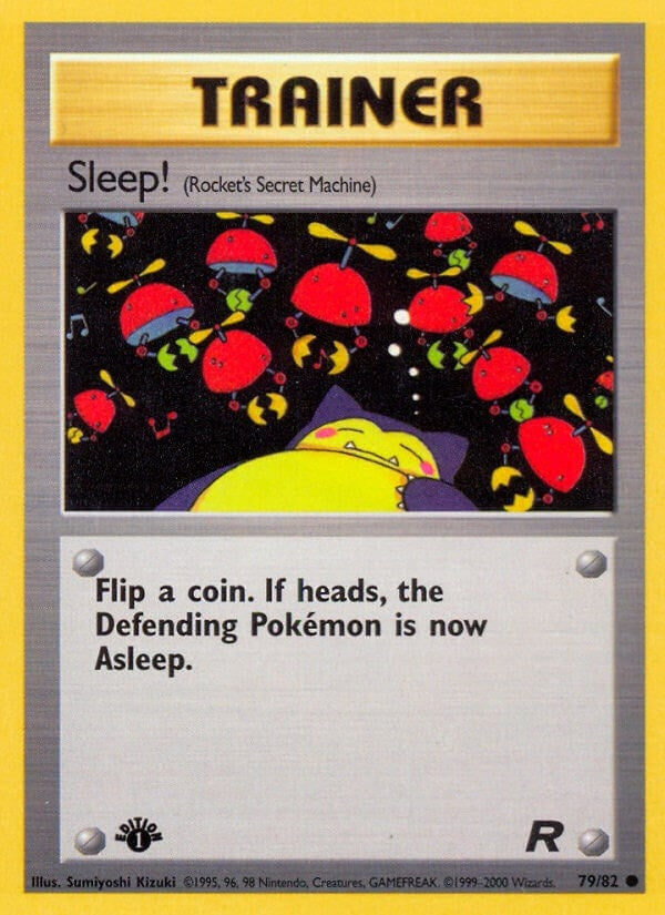 Image for Sleep! (Rocket's Secret Machine) (79/82) [Team Rocket]