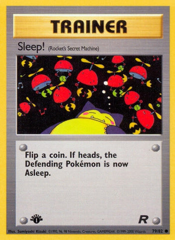 Image for Sleep! (Rocket's Secret Machine) (79/82) [Team Rocket]