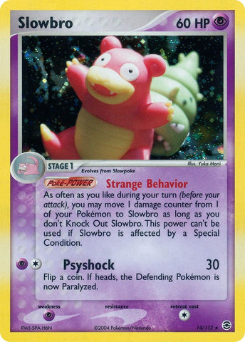 Image for Slowbro (14/112) - Pokemon