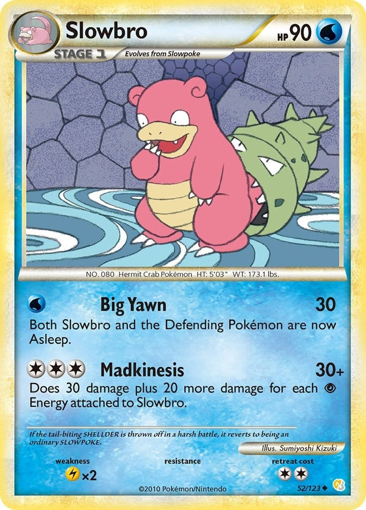 Image for Slowbro (52/123) [HeartGold SoulSilver]