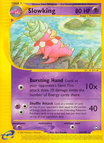 Image for Slowking (034/147) [Aquapolis]