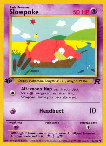 Image for Slowpoke (67/82) [Team Rocket]