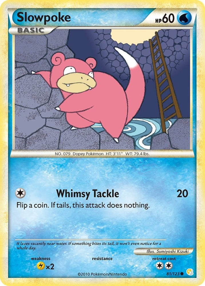 Image for Slowpoke (81/123) [HeartGold SoulSilver]