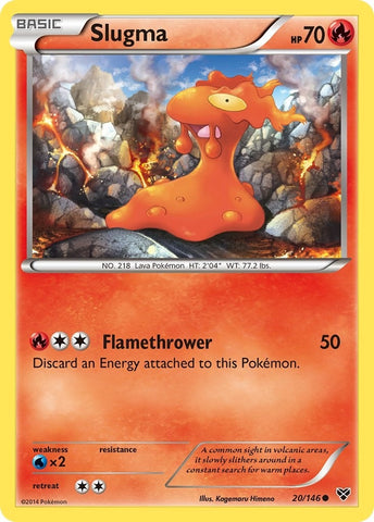 Image for Slugma (20/146) [XY Base Set]