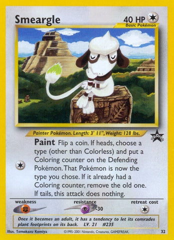Image for Smeargle (32/53) [WoTC Promo]