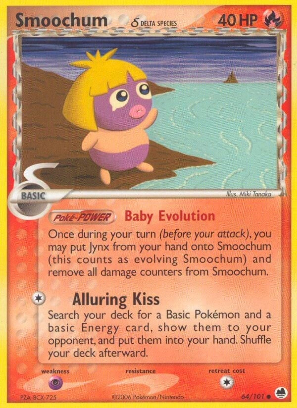 Image for Smoochum (Delta Species) (64/101) [Dragon Frontiers]