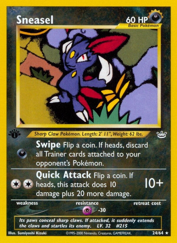 Image for Sneasel (24/64) [Neo Revelation]