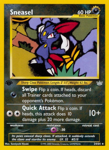 Image for Sneasel (24/64) [Neo Revelation]
