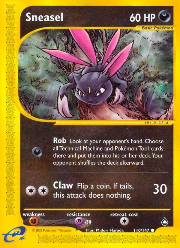 Image for Sneasel (110/147) [Aquapolis]