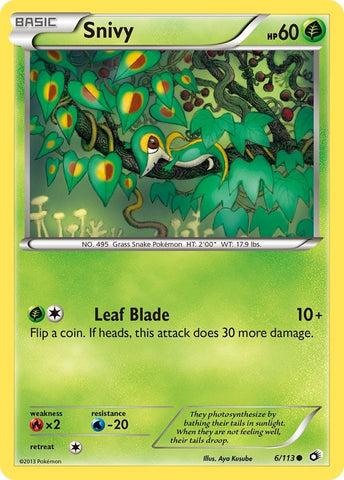 Image for Snivy (6/113) [Legendary Treasures]
