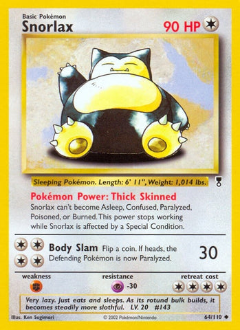 Image for Snorlax (064/110) [Legendary Collection]