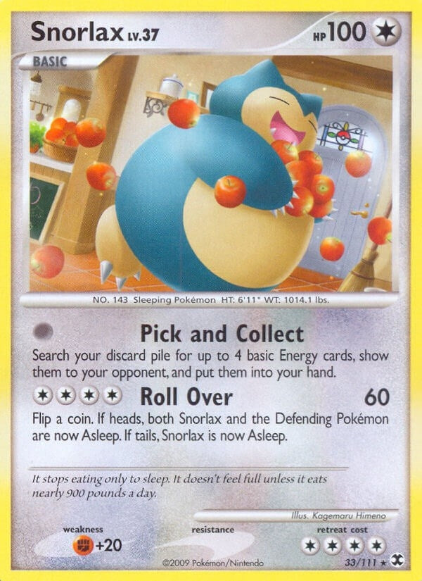 Image for Snorlax (33) (33/111) [Rising Rivals]