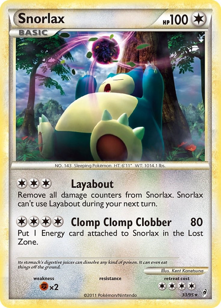 Image for Snorlax (33/95) [Call of Legends]