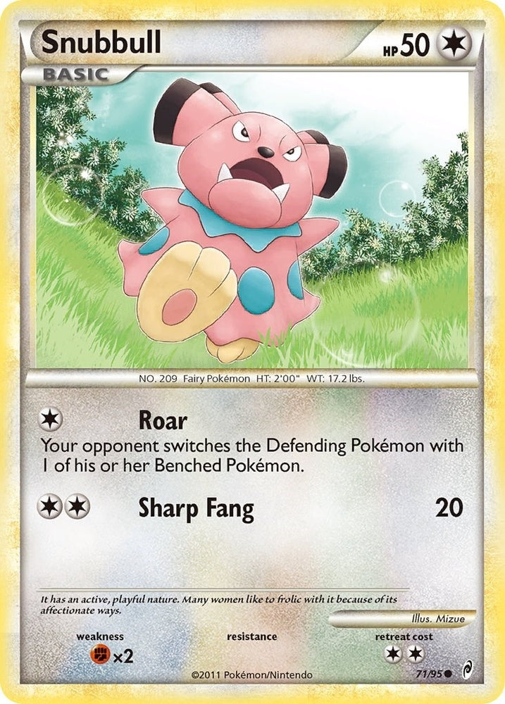 Image for Snubbull (71/95) - Pokemon