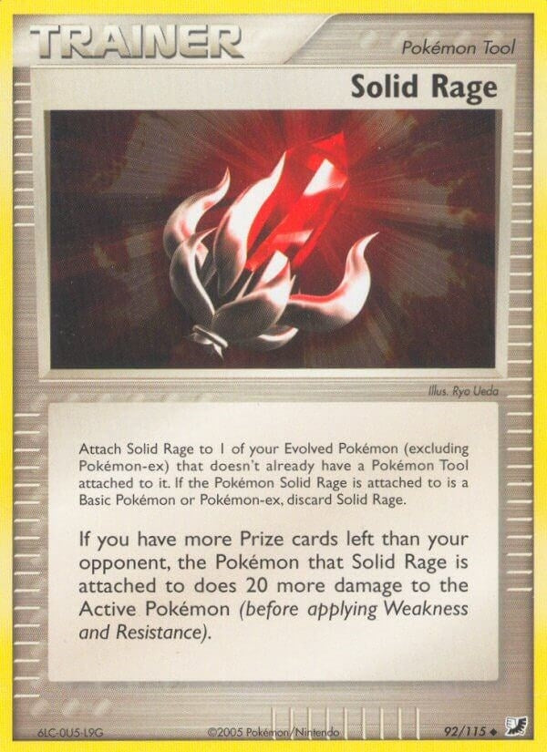 Image for Solid Rage (92/115) [Unseen Forces]