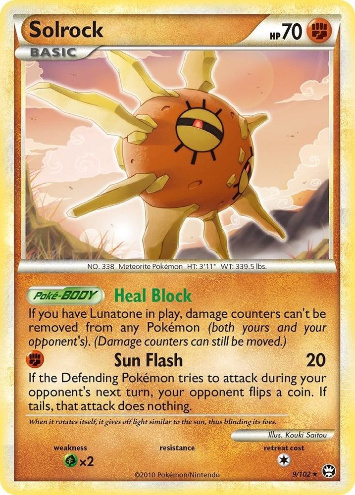 Image for Solrock (9/102) [Triumphant]