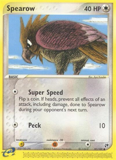 Image for Spearow (81/100) [Sandstorm]