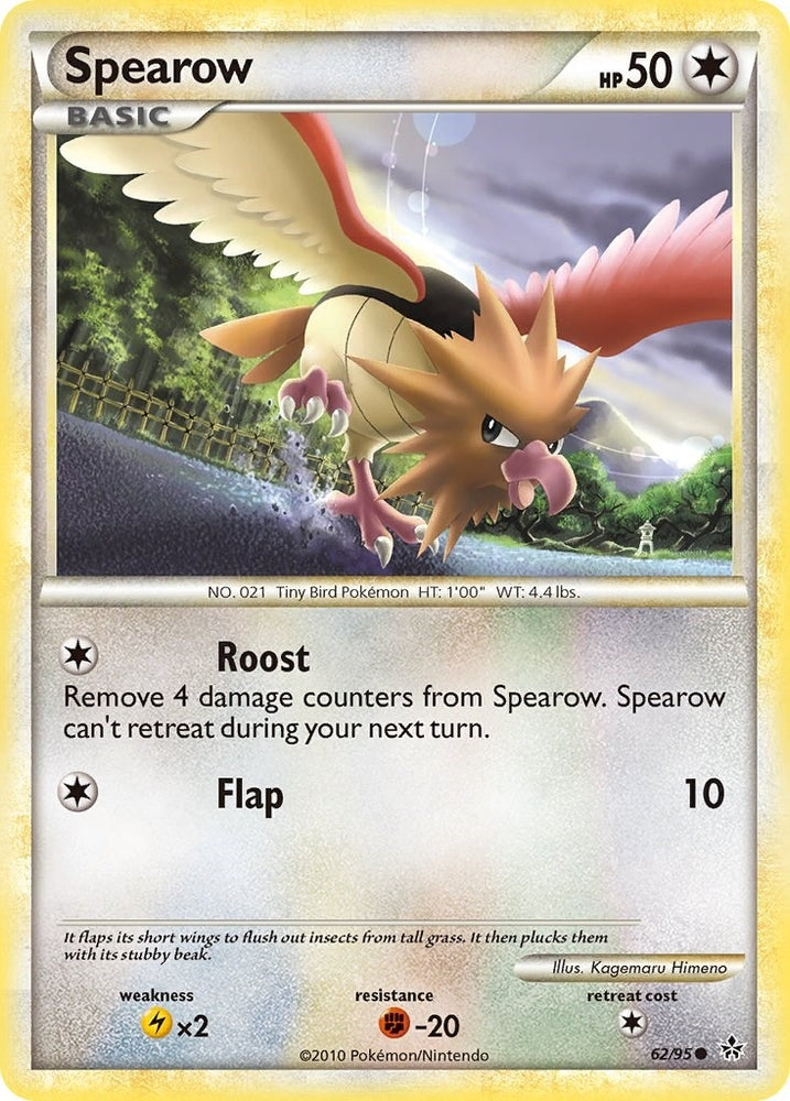 Image for Spearow (62/95) [Unleashed]