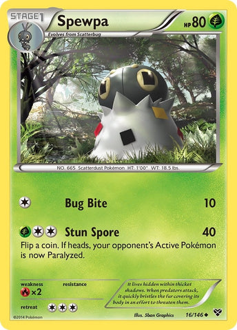 Image for Spewpa (16/146) [XY Base Set]