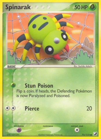 Image for Spinarak (75/115) [Unseen Forces]