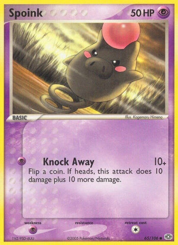 Image for Spoink (65/106) [Emerald]