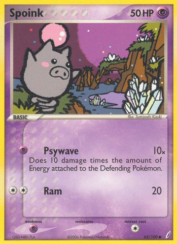 Image for Spoink (62/100) [Crystal Guardians]