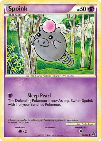 Image for Spoink (77/102) [Triumphant]