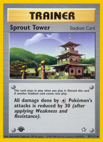 Image for Sprout Tower (097/111) - Pokemon