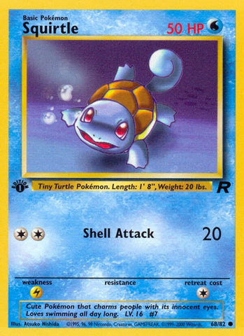 Image for Squirtle (68/82) [Team Rocket]