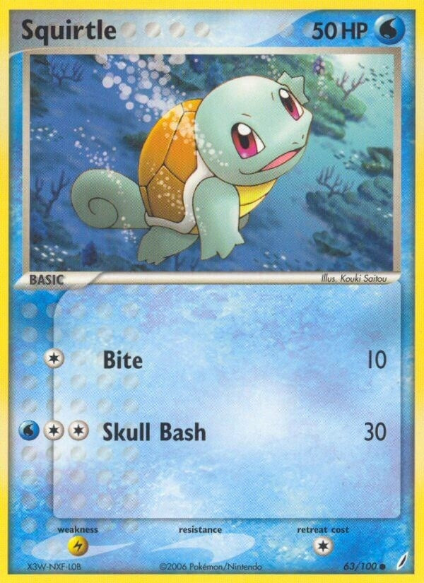 Image for Squirtle (63/100) [Crystal Guardians]