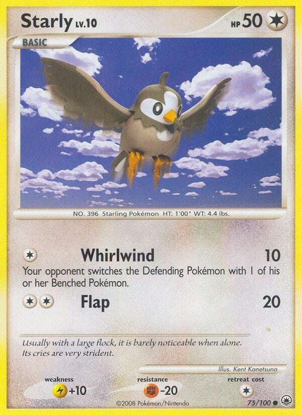 Image for Starly (75/100) - Pokemon